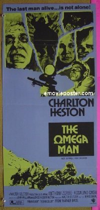 #1777 OMEGA MAN Aust DB '71 Charlton Heston