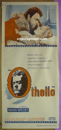 #1784 OTHELLO Aust DB '55 Orson Welles