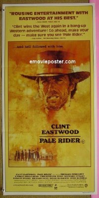 #1793 PALE RIDER Aust DB 85 Clint Eastwood