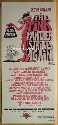 #6921 PINK PANTHER STRIKES AGAIN Aust db '76 