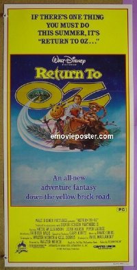 #6949 RETURN TO OZ Aust db '85 Walt Disney 