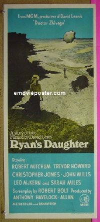 #9083 RYAN'S DAUGHTER Aust db '70 Mitchum 