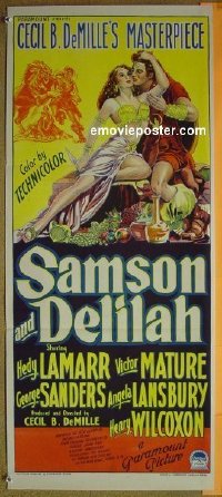#9085 SAMSON & DELILAH Aust db 49 Hedy Lamarr 
