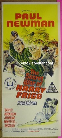 #1934 SECRET WAR OF HARRY FRIGG Aust DB '68