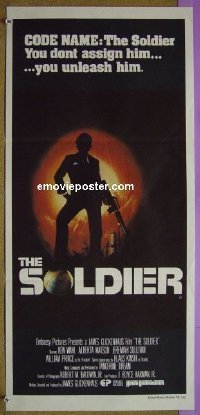K850 SOLDIER Australian daybill movie poster '82 Ken Wahl