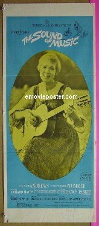 #9123 SOUND OF MUSIC Aust daybill '66 Andrews 
