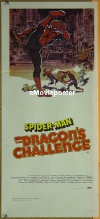 #1987 SPIDER-MAN & DRAGON'S CHALLENGE Aust DB