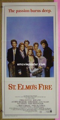 #1992 ST ELMO'S FIRE Aust DB 85 Lowe,Moore