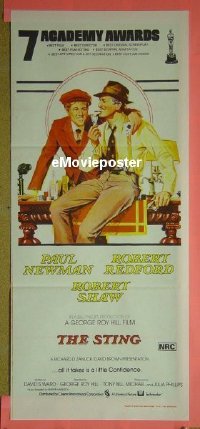#9149 STING Aust daybill '74 Redford, Newman 