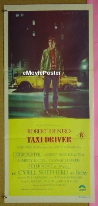 #291 TAXI DRIVER Aust daybill '76 De Niro 