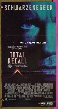 #2083 TOTAL RECALL Aust DB '90 Schwarzenegger