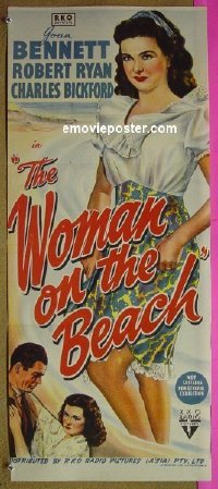 #7085 WOMAN ON THE BEACH Aust db '46 Bennett 