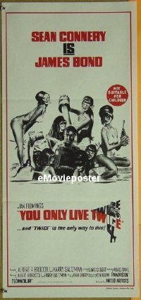 #9252 YOU ONLY LIVE TWICE Aust db R80s Connery 