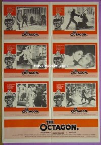 #9686 OCTAGON Aust LC poster '80 Chuck Norris 