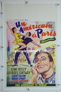 #2614 AMERICAN IN PARIS Belgian '51 Gene Kelly