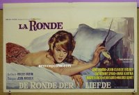 #9132 LA RONDE Belgian '65 Vadim, Jane Fonda 
