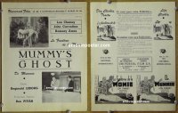 #3169 MUMMY'S GHOST Belgian pb '44 Lon Chaney 