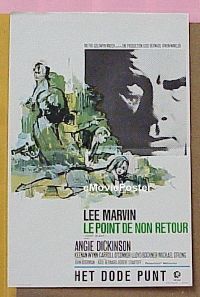 #6888 POINT BLANK Belgian '67 Lee Marvin 