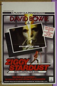 #9161 ZIGGY STARDUST Belgian '83 David Bowie 