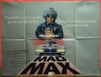#097 MAD MAX British quad '80 Mel Gibson 