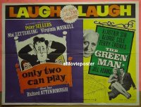 #049 GREEN MAN/ONLY TWO CAN PLAY British quad 1960s