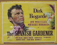 #230 SPANISH GARDENER British quad 56 Bogarde 