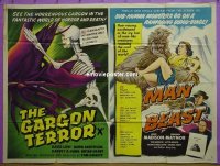 #6092 TEENAGERS FROM OUTER SPACE/MAN BEAST 1960s