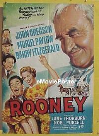 #6124 ROONEY English 1sh '58 Irish blarney! 