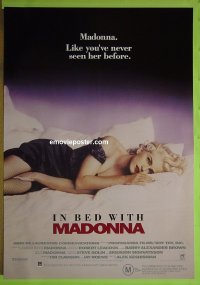 #2864 TRUTH OR DARE English 1sh '91 Madonna