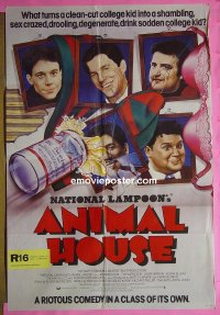 #6096 ANIMAL HOUSE English 1sh78 entire cast! 