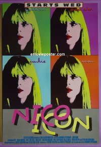 #9044 NICO ICON Eng arthouse 96 rock and roll 