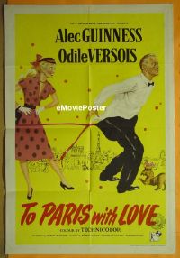 #081 TO PARIS WITH LOVE English 1sh '55 