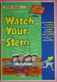 #083 WATCH YOUR STERN English 1sh '60 Connor 