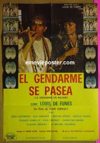 #8053 GENDARME TAKES OFF Colombian '70 Funes 