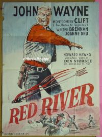 #033 RED RIVER Danish R60s John Wayne, Clift 