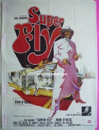 #100 SUPER FLY French 1P '72 blaxploitation 