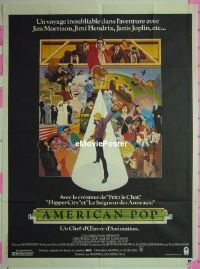 #192 AMERICAN POP French 1P '81 Ralph Bakshi 