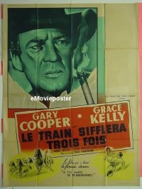 #155 HIGH NOON French 1P R60s Gary Cooper 