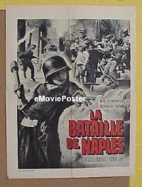 #052 4 DAYS OF NAPLES French poster '63 Loy 
