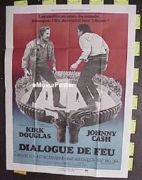 #019 GUNFIGHT French 1Panel '71 Kirk Douglas 