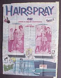 #209 HAIRSPRAY French 1P '88 John Waters 