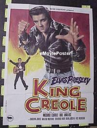 #024 KING CREOLE French 1Panel R78 Presley 