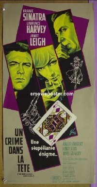 #9521 MANCHURIAN CANDIDATE French 15x30 '62 