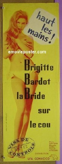 #9523 ONLY FOR LOVE French 61 Brigitte Bardot 