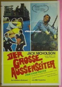 #435 5 EASY PIECES German '70 Jack Nicholson 