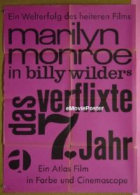 #438 7 YEAR ITCH German R70s Marilyn Monroe 