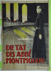 #1003 ACT OF THE ABBE MONTMOULIN German 34x49