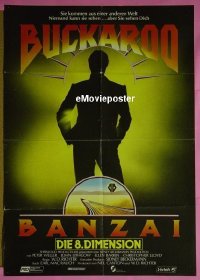 #336 ADVENTURES OF BUCKAROO BANZAI German '84 