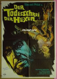 #453 CRY OF THE BANSHEE German '70 signed! 