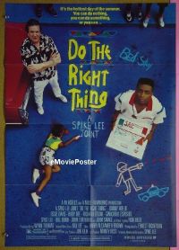 #458 DO THE RIGHT THING German '89 Spike Lee 